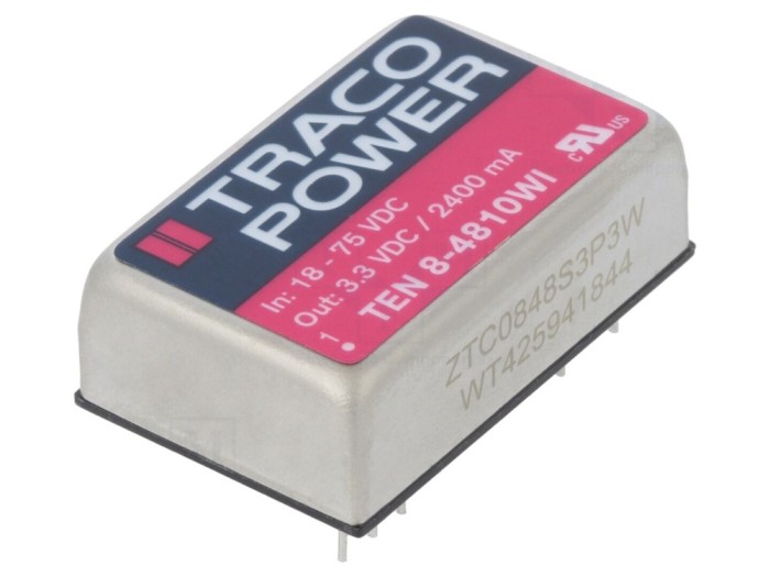 Convertor DC/DC 8W 18-75V 3.3V