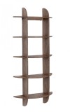 Cumpara ieftin Raft 5 polite lemn maro Westwood 70x22x160 cm