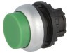 Comutator Apăsare 22mm Verde