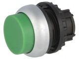Comutator Apăsare 22mm Verde