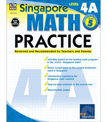 Singapore Math Practice, Level 4A Grade 5 foto