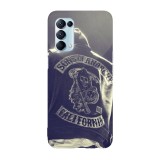 Husa compatibila cu Oppo A52, Viceversa, model MC Sons of Anarchy, Silicon, TPU, Transparent, Carcasa