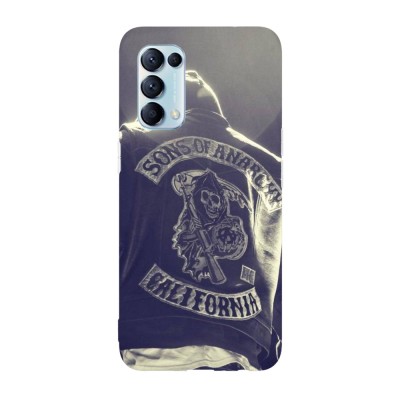 Husa compatibila cu Oppo A73, Viceversa, model MC Sons of Anarchy, Silicon, TPU foto