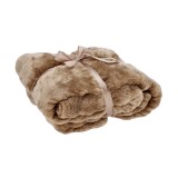 Cumpara ieftin Patura textil maro 130 x 160 cm