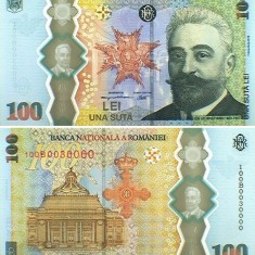 Bancnota 100 de lei cu I.C. Bratianu