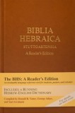 Biblia Hebraica Stuttgartensia: A Reader&#039;s Edition