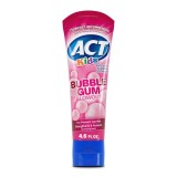 Pastă de dinți ACT Kids Anticavity, cu fluor, aromă Bubble Gum, 130 g