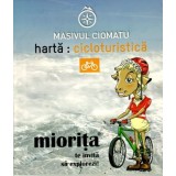 Muntii Ciomatu Harta Cicloturistica M 1 : 100.000