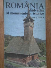 Romania Ghid-atlas Al Monumentelor Istorice - V.cucu M.stefan ,280425 foto