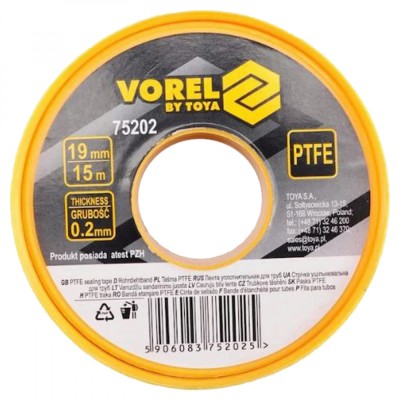 Banda teflon Vorel 75202, lungime 15 m foto