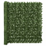 Gossi paravan de balcon, frunze verde inchis, 300x150 cm