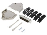 Conector D-Sub 25 PIN Tată Drept Cu Șurub Pe Cablu