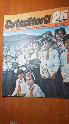 revista pentru copii - cutezatorii 23 iunie 1983 foto