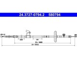 ATE Cablu, frana de parcare