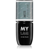 MYLAQ UV Gel Polish lac de unghii sub forma de gel culoare My Outfit Of The Day 5 ml