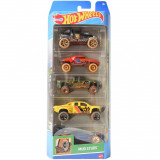 Cumpara ieftin Set 5 Masini Hot Wheels Mud Studs, Mattel