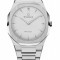 Ceas Stemata Code, quartz, argintiu alb, otel inoxidabil, 38 mm