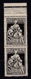 ROMANIA 1928 ASISTENTA SOCIALA TIMBRE DE AJUTOR CU FILIGRAN ORIZONTAL PERECHE STARE MNH