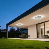 Aplica LED de exterior alba AX325/270WH cu protectie IP65
