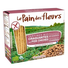 Tartine Crocante Bio Fara Gluten cu Naut Le Pain Des Fleurs 150gr foto