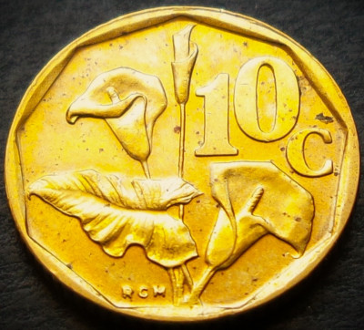 Moneda 10 CENTI - AFRICA de SUD, anul 1994 * cod 3544 = UNC foto