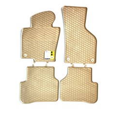 Covorașe cauciuc bej/crem VW Passat B6/B7/CC 2006-2014