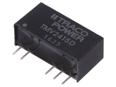 Convertor DC/DC 1W 24V 15V/-15V foto