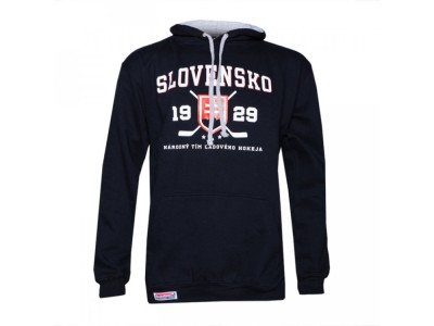 Echipa națională de hochei geacă de bărbați Slovakia hood 1929 navy - XL foto