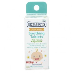 Tablete Homeopate, Nuby, Dr. Talbot&amp;#039;s, Calmare Dureri Gingivale Bebelusi, Dizolvare Instanta, 3+ Lun