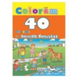 Coloram 40 imagini cu animale domestice