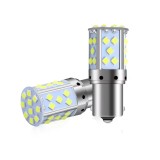 Set 2 x Becuri auto LED 1156, 21W, canbus, 35 LED SMD