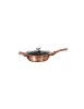 Tigaie Berlinger Haus din aluminiu turnat cu capac sticla &ndash; Rose Gold