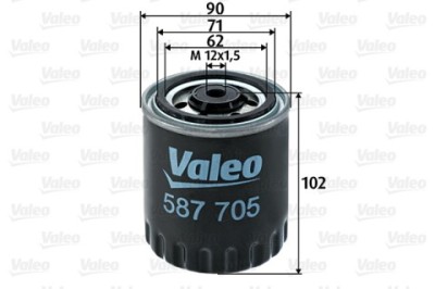 Filtru combustibil VALEO 587705 foto