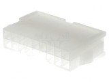 Mufă cablu-cablu tată Mini-Fit Jr 4,2mm fără contacte, MOLEX