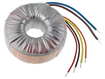 Transformator toroidal 160VA 230V 55V 1,455A foto