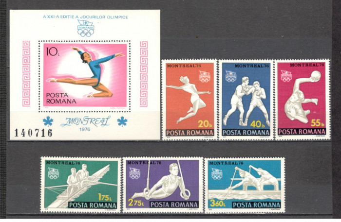Romania.1976 Olimpiada de vara MONTREAL ZR.568