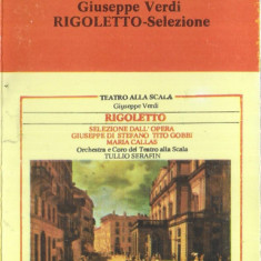 Casetă audio Giuseppe Verdi – Rigoletto-Selezione, originală