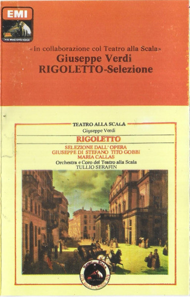 Casetă audio Giuseppe Verdi &ndash; Rigoletto-Selezione, originală