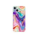 Cumpara ieftin Folie Skin Compatibila cu Apple iPhone 15 Wrap Skin Sticker Rainbow Glitter 6, Oem