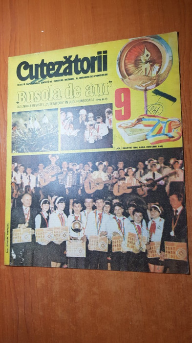 revista pentru copii - cutezatorii 1 martie 1984