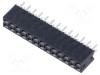 Conector şiruri pini soclu tată PIN 26 drept 2,54mm THT 2x13 SAMTEC