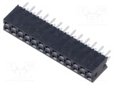Conector şiruri pini soclu tată PIN 26 drept 2,54mm THT 2x13 SAMTEC