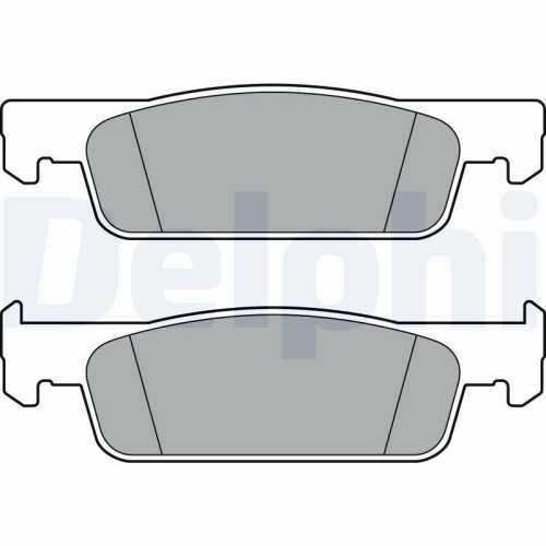 Set placute frana punte fata Dacia Logan II, 10.2012-2021; Sandero II, 2012-2021; Renault Sandero/Stepway 2 (B8 ) 2012-, SRLine Polonia
