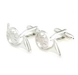 Butoni tema muzicala instrument muzical Corn Francez metal + ambalaj cadou