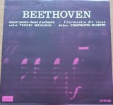 Disc Vinil Beethoven Filarmonic Din Viena Solist Yehudi Menuhin Dirijor Constantin Silvestri-Electrecord ST-ECE 0772