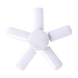 Lampa pliabila 5 brate LED, Bec 50 W, Soclu E27, Alb