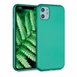 Husa pentru Apple iPhone 11, Silicon, Verde, 50762.128, Carcasa, Kwmobile