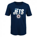 Winnipeg Jets tricou de copii Frosty Center Ultra blue - Dětsk&eacute; L (13 - 14 let)