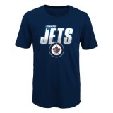 Winnipeg Jets tricou de copii Frosty Center Ultra blue - Dětsk&eacute; XL (14 - 16 let)