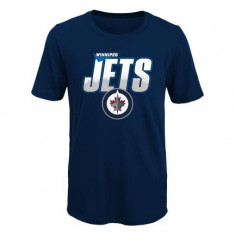 Winnipeg Jets tricou de copii Frosty Center Ultra blue - Dětské M (10 - 12 let)
